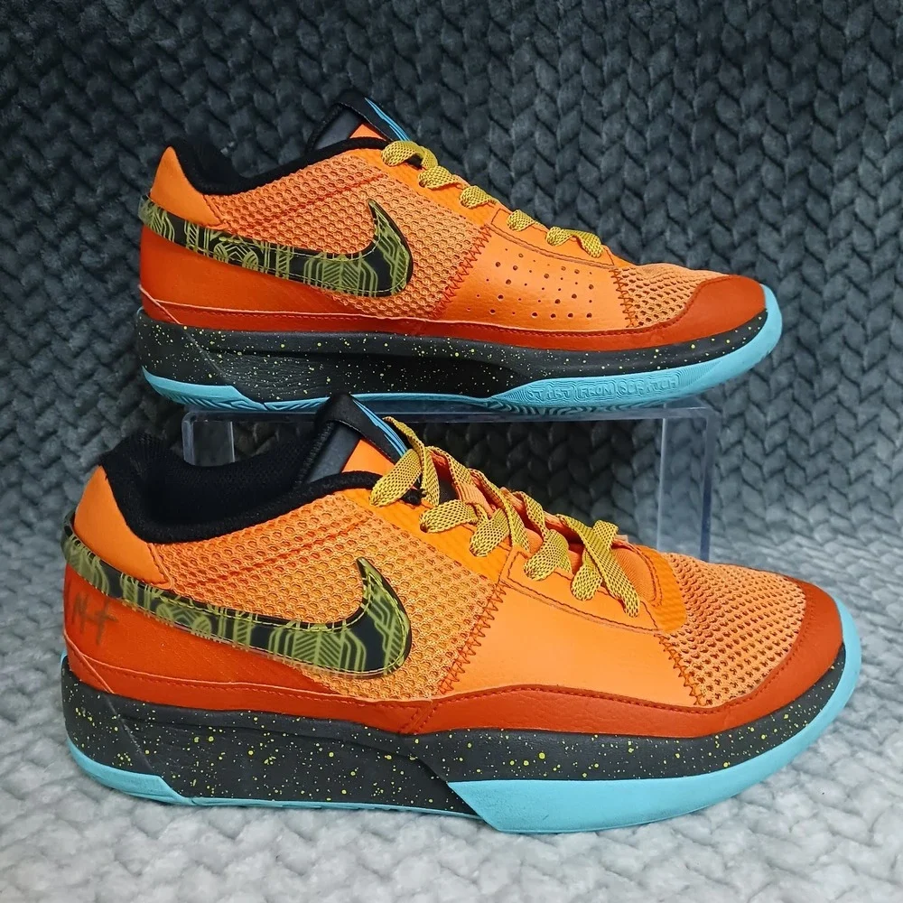Nike Ja 1 SE Bright Mandarin GS Youth Basketball Sneakers Shoes Size 6.5Y